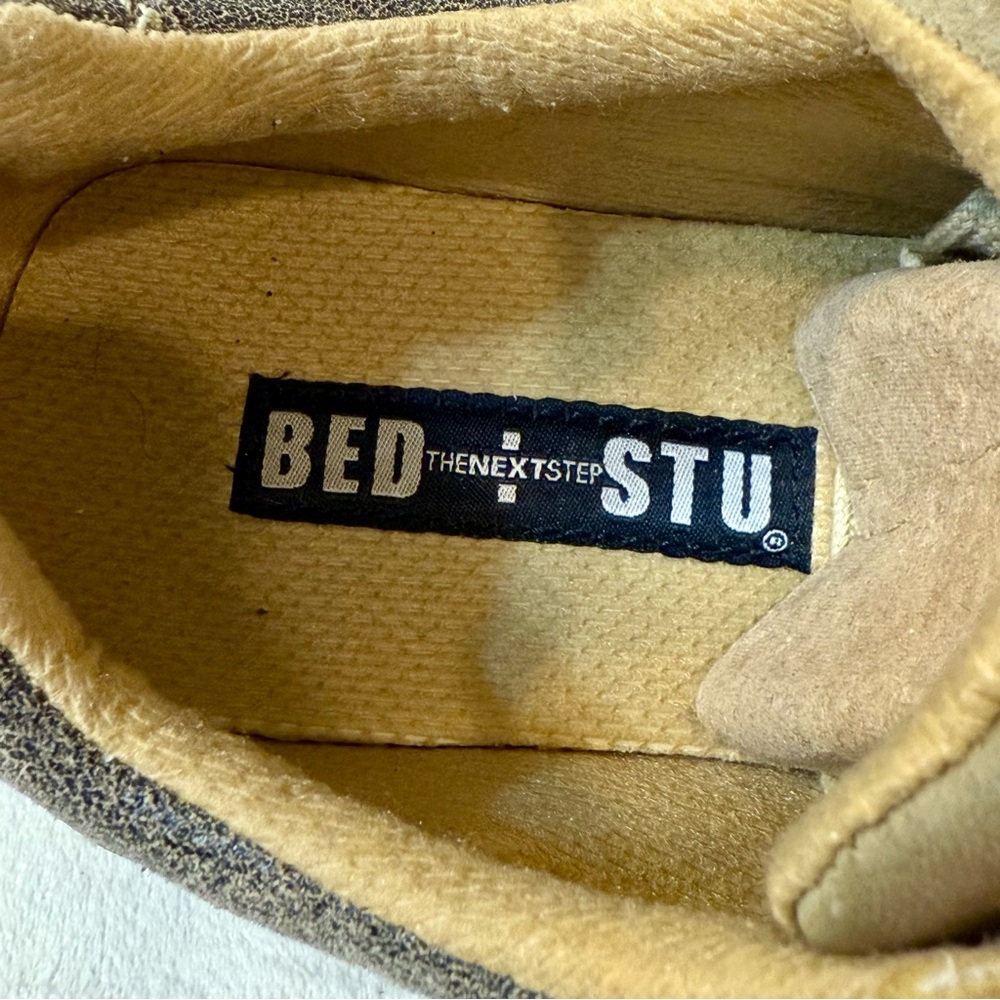 BED:STU The Next Step Square Toe Lace Up Leather Sneakers Size 44 - Picture 8 of 11